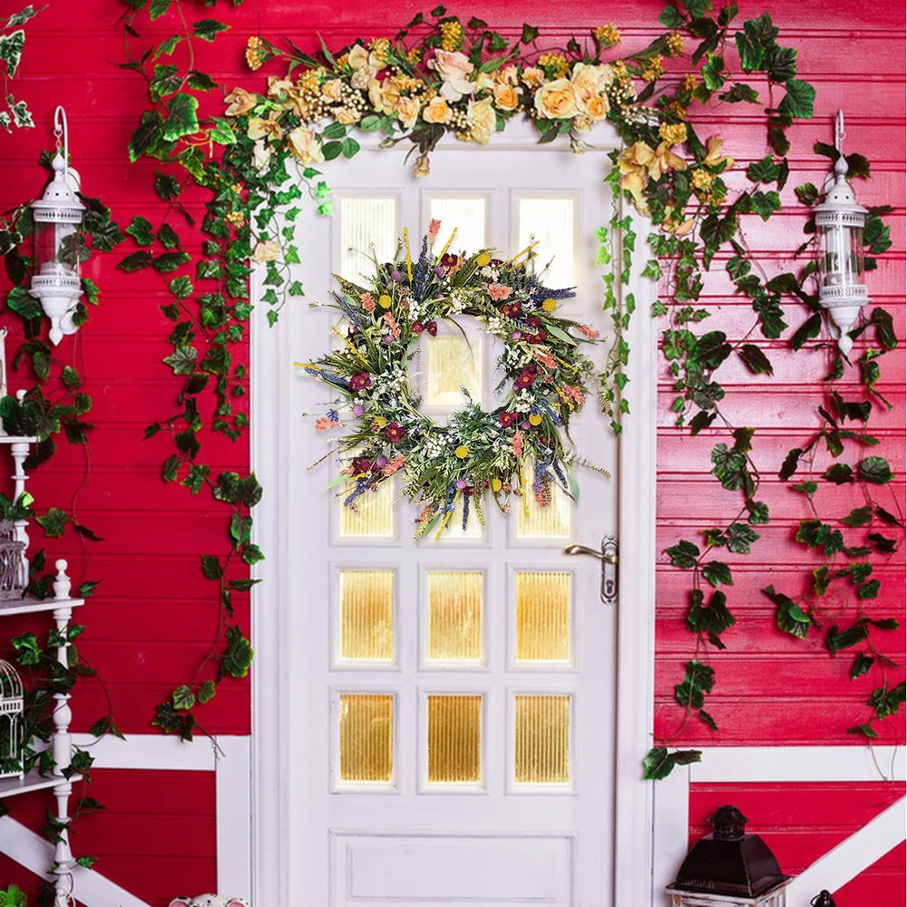 Frühlings-Wildblumenkranz – Floral 40-50cm