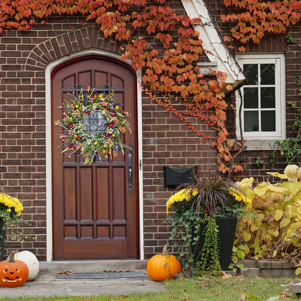 Frühlings-Wildblumenkranz – Floral 40-50cm