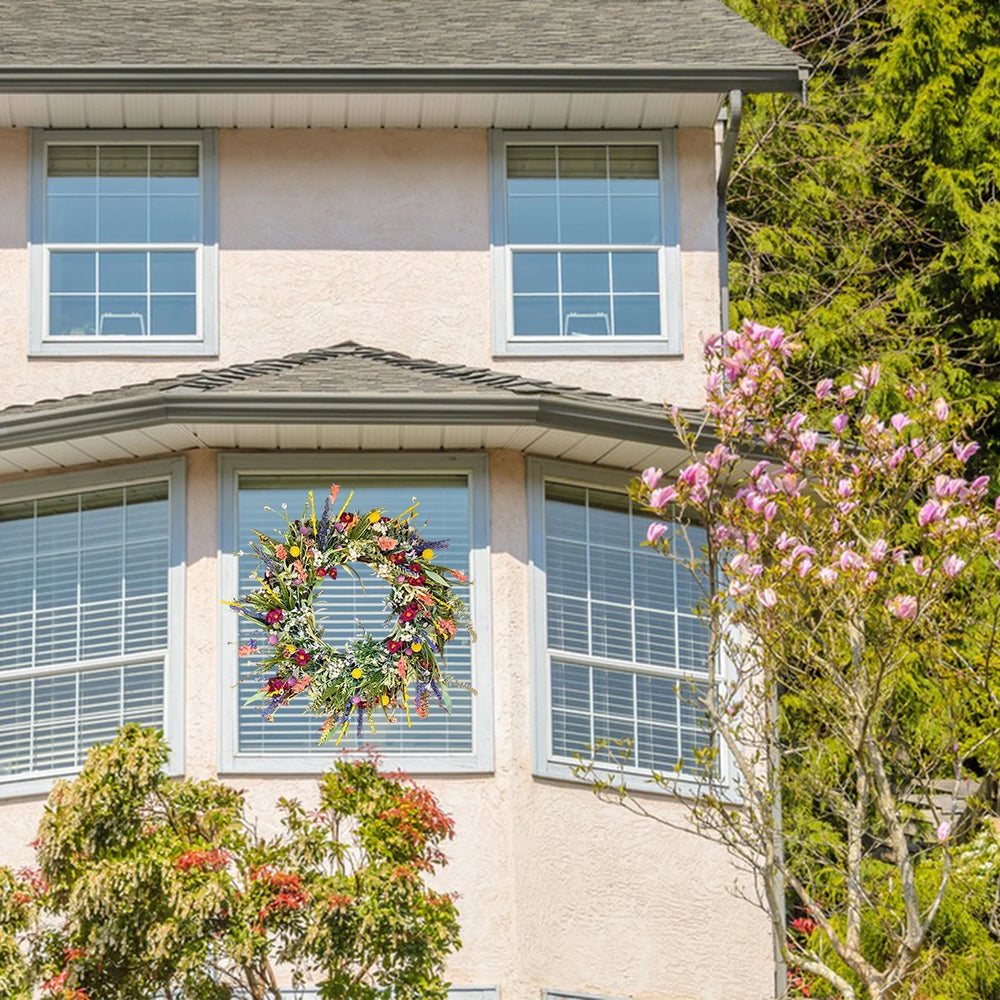 Frühlings-Wildblumenkranz – Floral 40-50cm