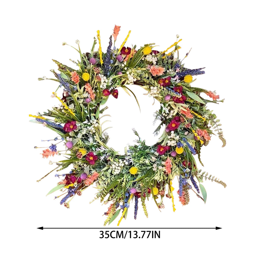 Frühlings-Wildblumenkranz – Floral 40-50cm