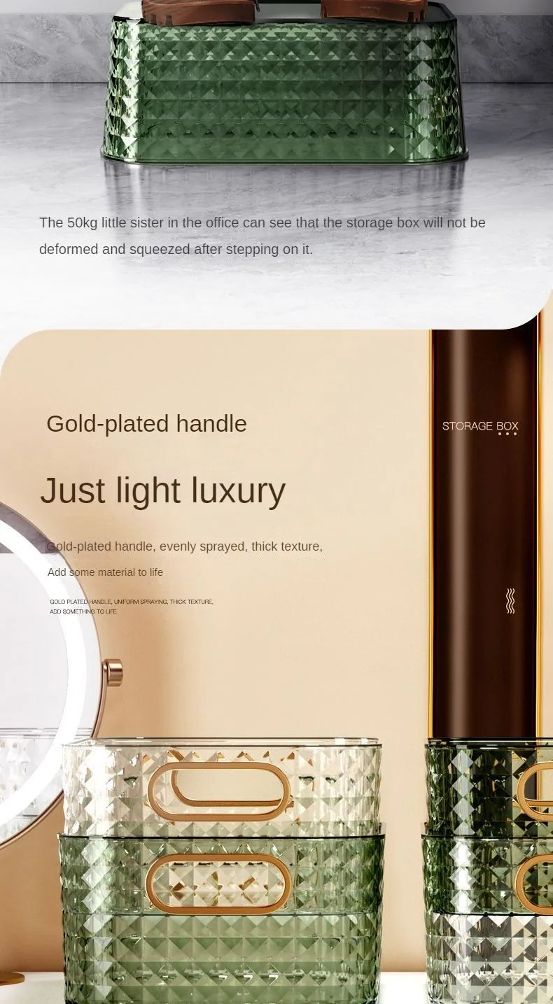 Futurismus Box – Stilvoller Aufbewahrungsorganisator – Bad und Küche