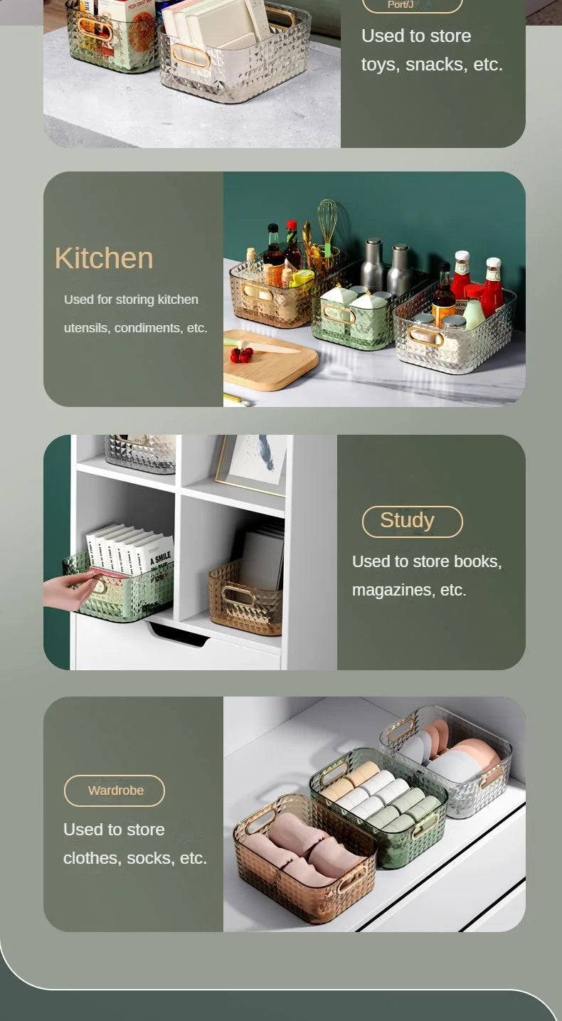 Futurismus Box – Stilvoller Aufbewahrungsorganisator – Bad und Küche