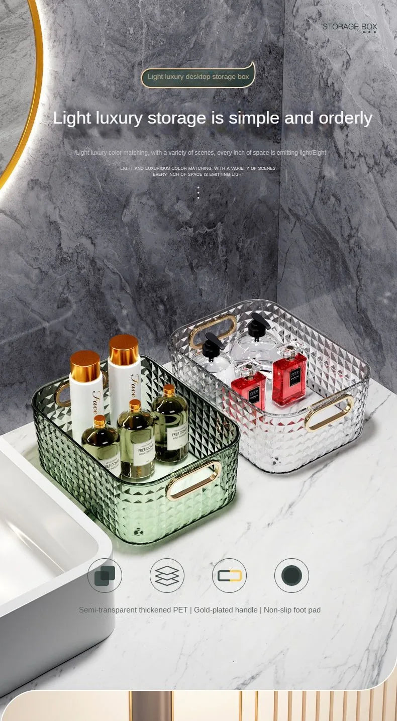 Futurismus Box – Stilvoller Aufbewahrungsorganisator – Bad und Küche