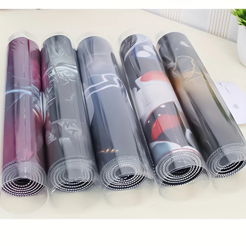 Modernes Gaming-Mauspad aus Gummi mit Naturlandschaftsmotiv, rechteckig, Farbe: Multicolor, Grösse: 900x400x2mm