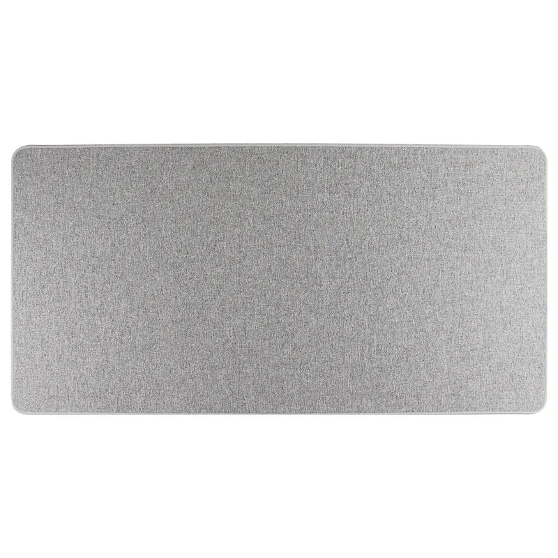 Gaming Mousepad aus Baumwolle und Leinen, Farbe: Eierschalenfarbe, Grösse: 900x450x4MM