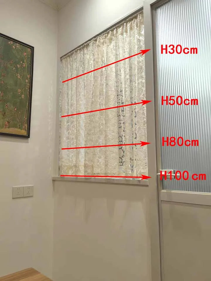 Gazevorhang im Vintage-Spitzen-Design, Farbe: Tüll, Grösse: B130cmXH150cm, Verarbeitung: Ösen