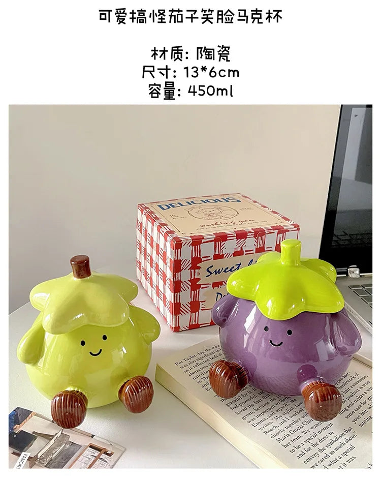 Geburtstagsbecher – Süsses Keramikdesign – 450ml Volumen