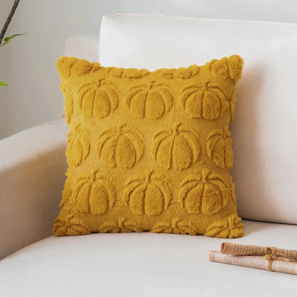 Geometrische Kissenbezüge in verschiedenen Farben aus 100% Polyester in Grösse 50x50 cm