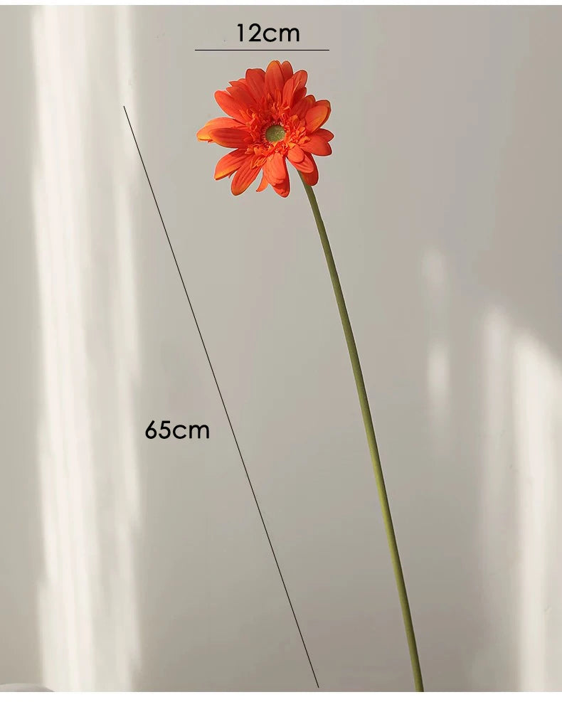 Gerbera-Blume – Real Touch – Indoor Nutzung
