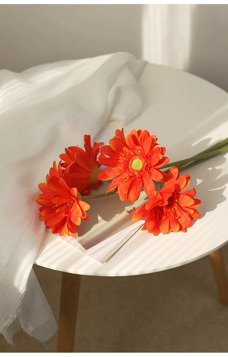 Gerbera-Blume – Real Touch – Indoor Nutzung