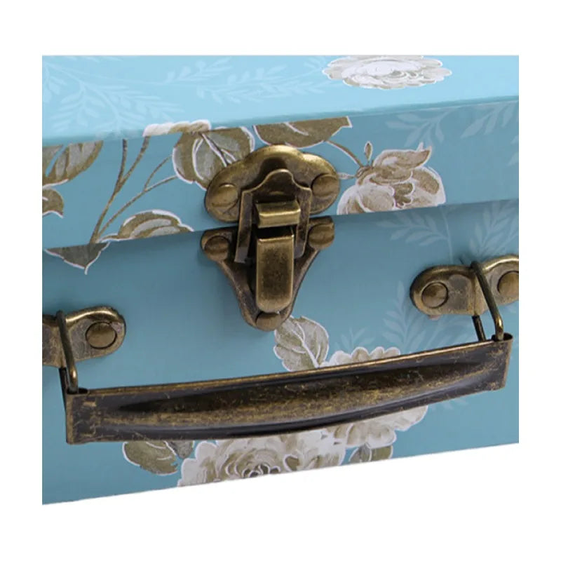 Geschenkbox Set – Vintage Karton Design – 3 Grössen