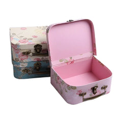 Geschenkbox Set – Vintage Karton Design – 3 Grössen