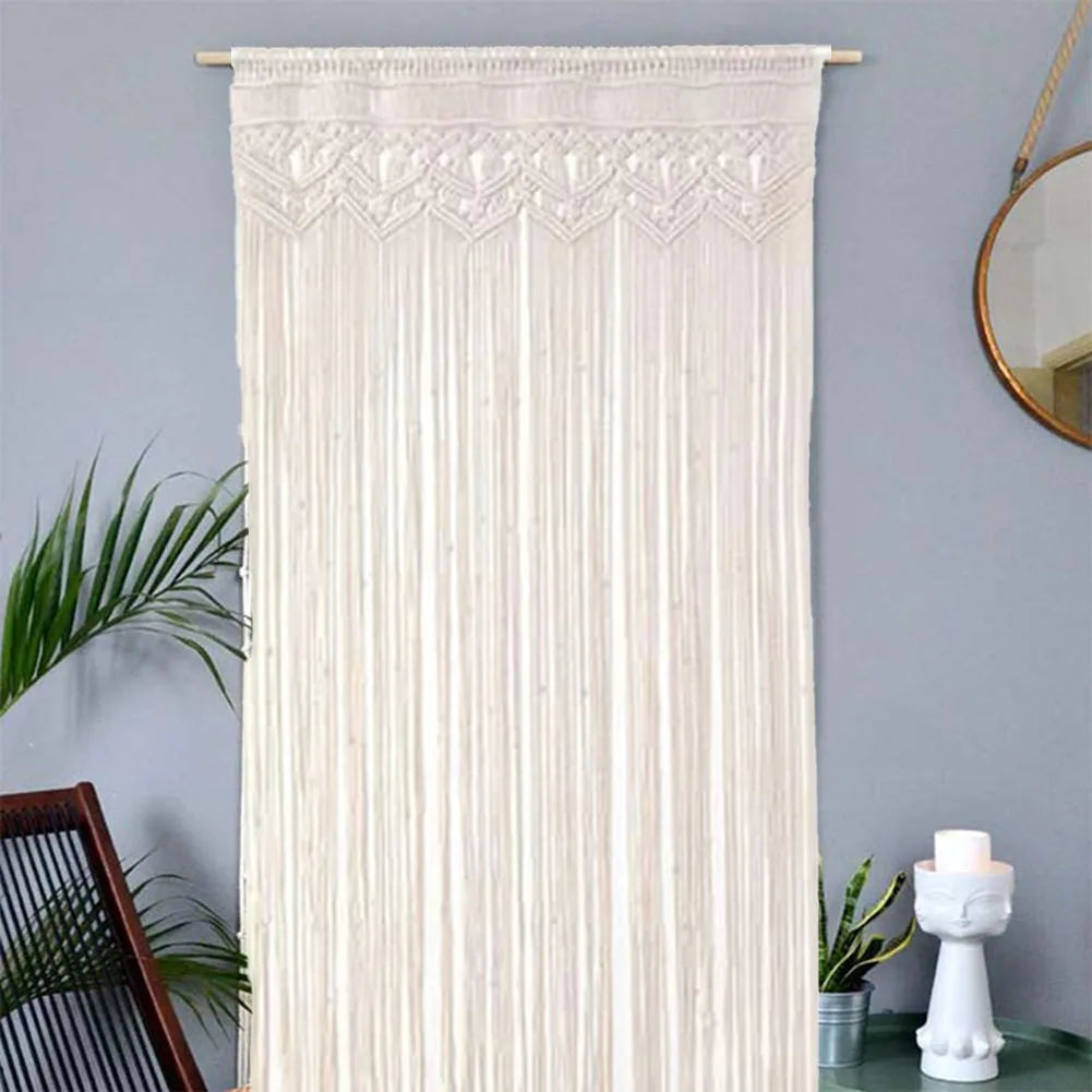 Gewebter Türteppich - Boho Baumwolle - 95x180cm bis 150x180cm