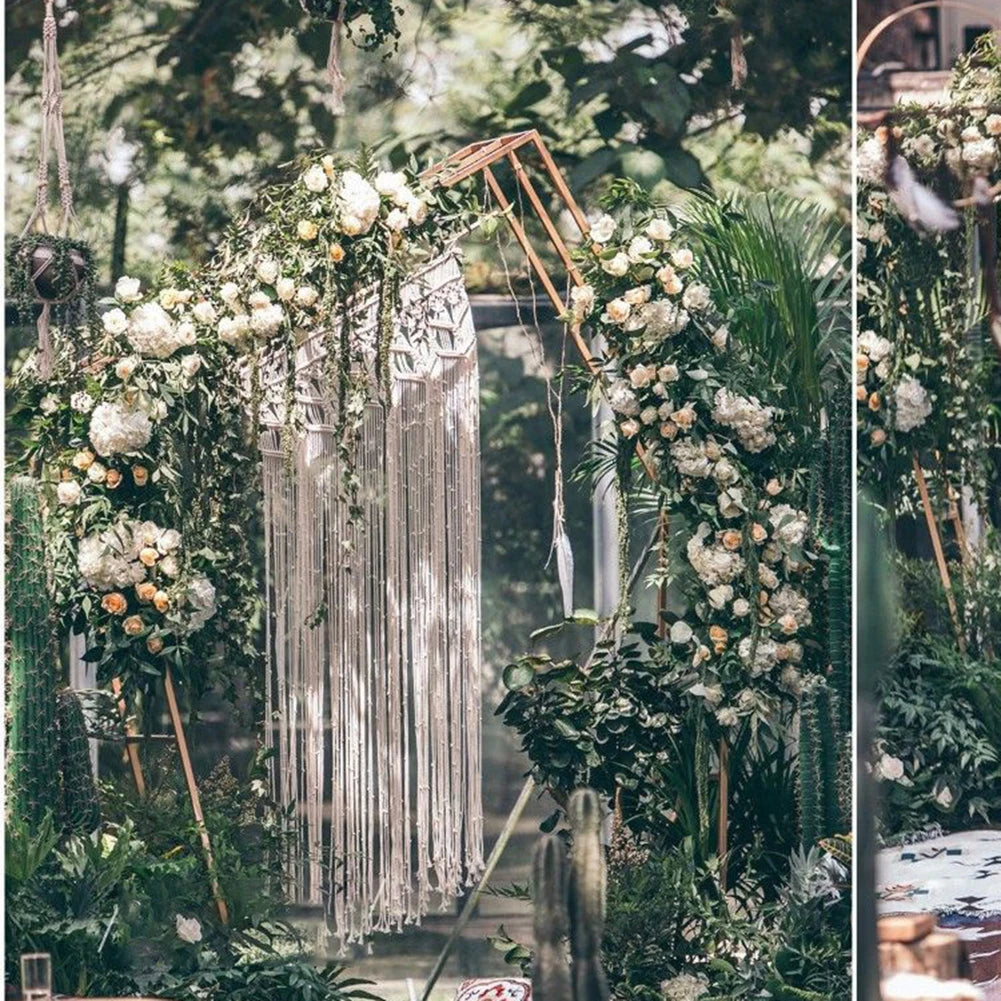 Gewebter Türteppich - Boho Baumwolle - 95x180cm bis 150x180cm