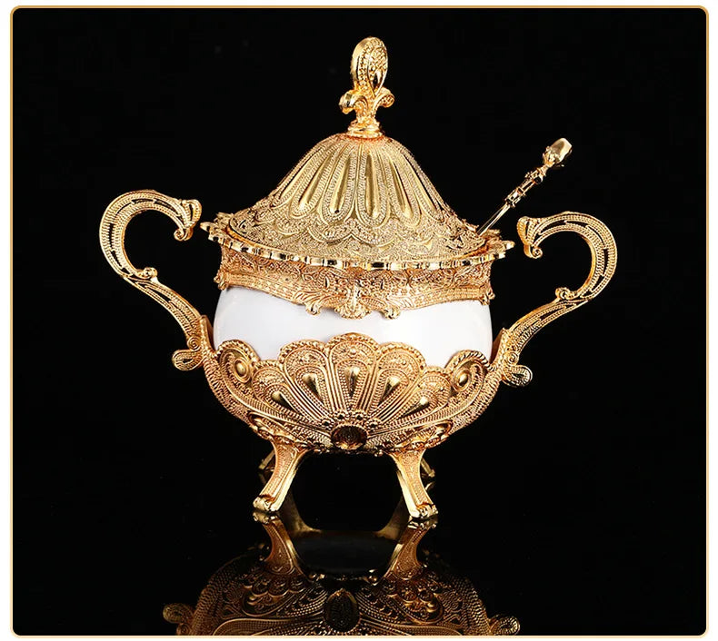 Gewürzglas – Luxus Vergoldeter Edelstahl