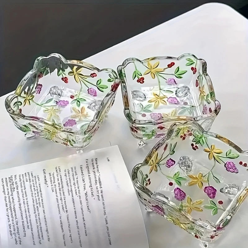 Glasgefäss – Handgemachter Vintage-Stil