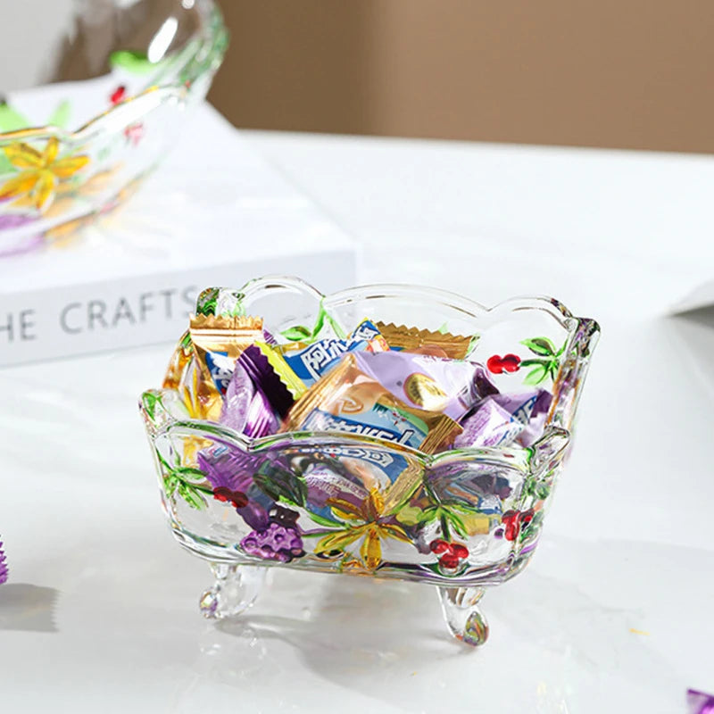 Glasgefäss – Handgemachter Vintage-Stil