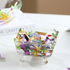 Glasgefäss – Handgemachter Vintage-Stil