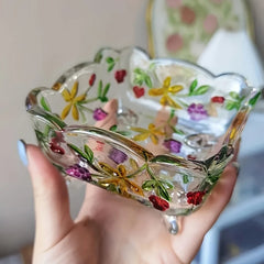 Glasgefäss – Handgemachter Vintage-Stil