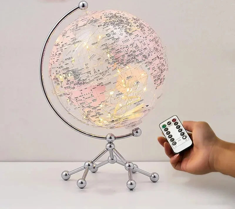 Globus Ornament – Vintage Stil – 34.5cm Höhe