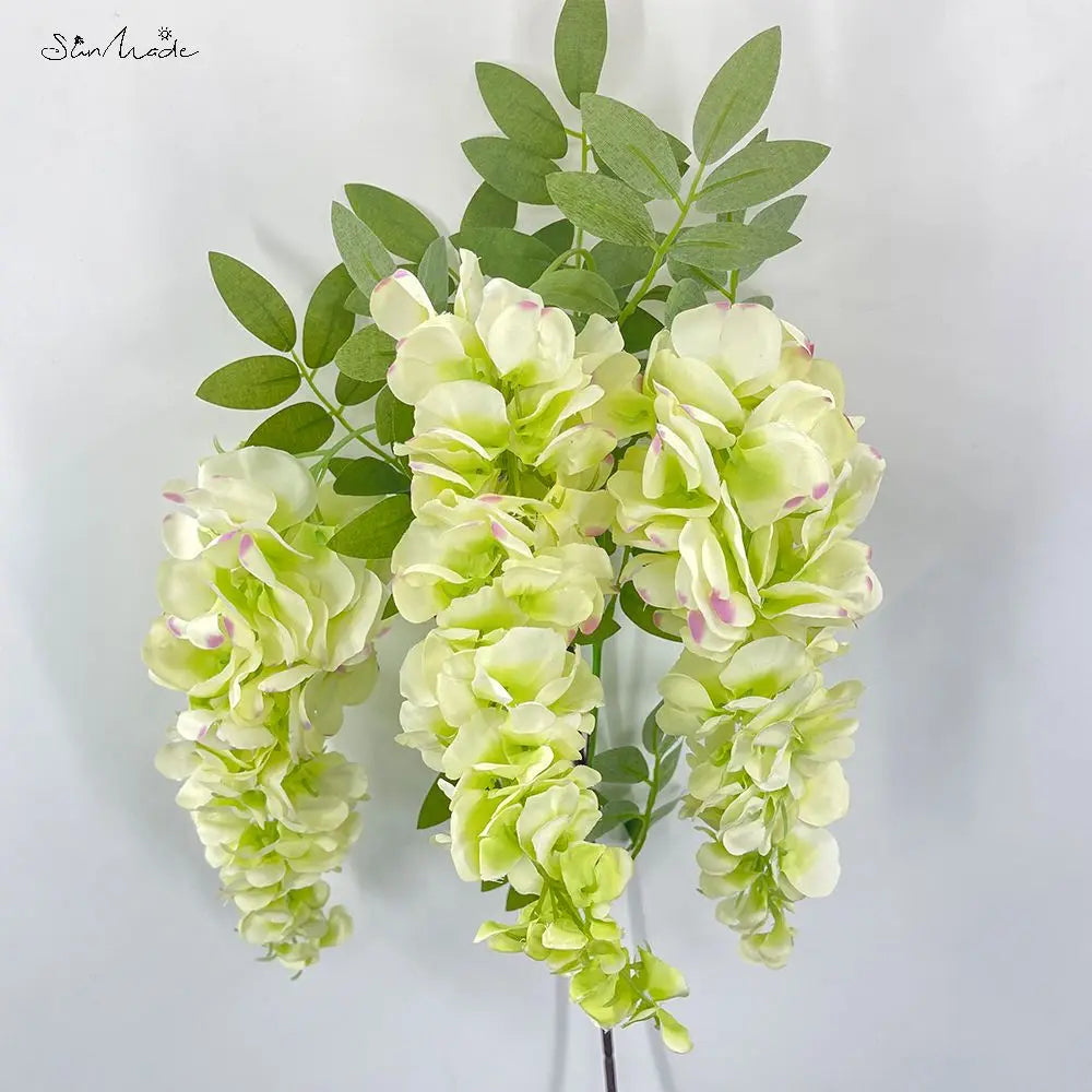 Glyzinienblüten – Seiden-Design – Innen-Dekor