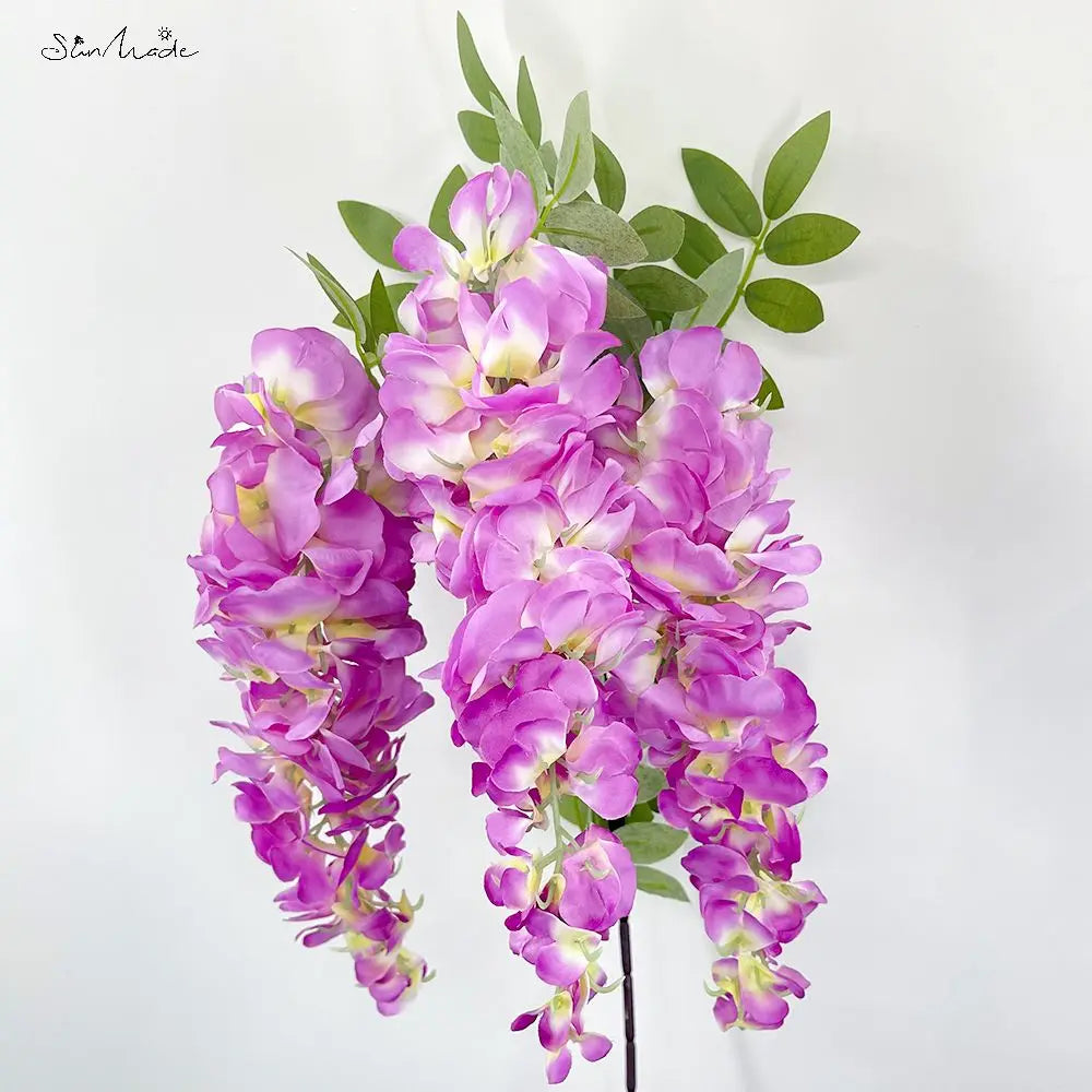 Glyzinienblüten – Seiden-Design – Innen-Dekor