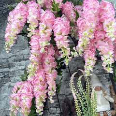 Glyzinienblüten – Seiden-Design – Innen-Dekor