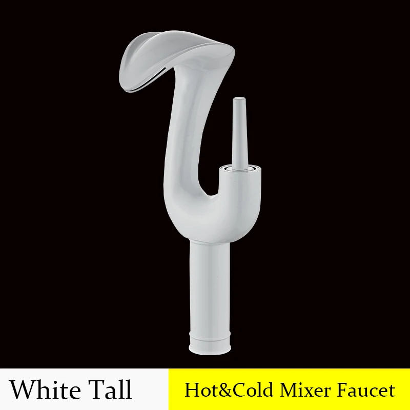 Gold Badezimmer Armatur – Messing Deck, Warm & Kalt