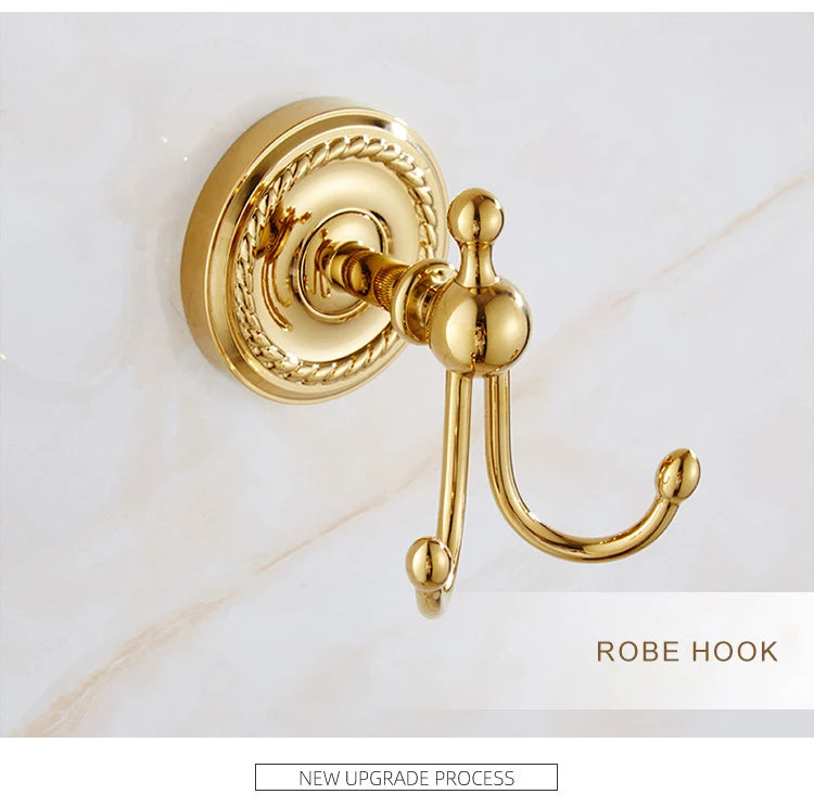 Gold Badzubehör – Chrom Veredelung Set