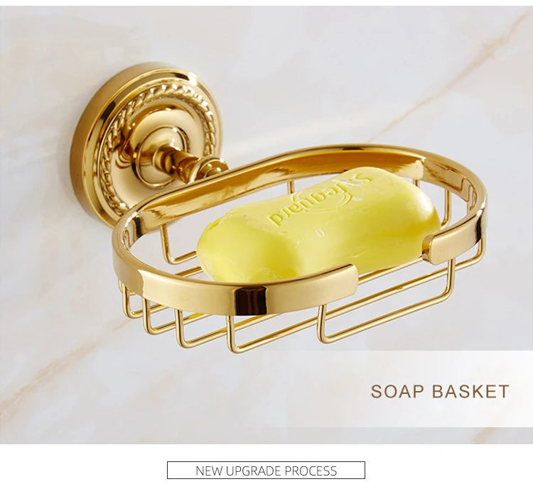 Gold Badzubehör – Chrom Veredelung Set