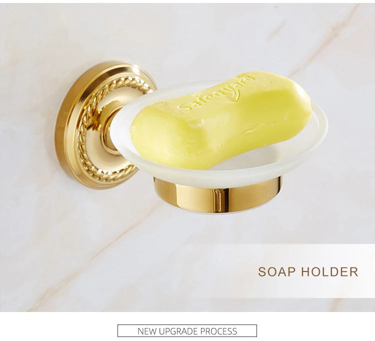 Gold Badzubehör – Chrom Veredelung Set