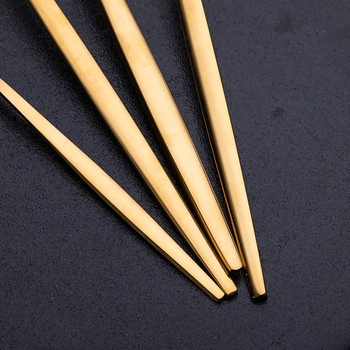 Gold Besteckset – Edelstahl – 24-teilig