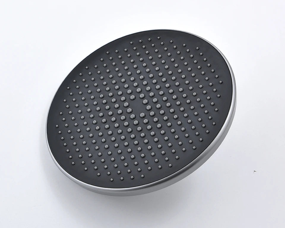 Gold-Duschsystem – Messing-Design – Höhenverstellbar