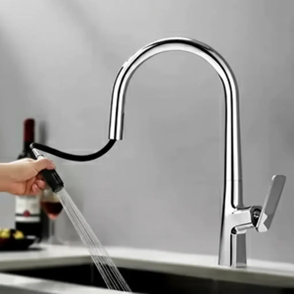 Gold-Duschsystem – Messing-Design – Höhenverstellbar