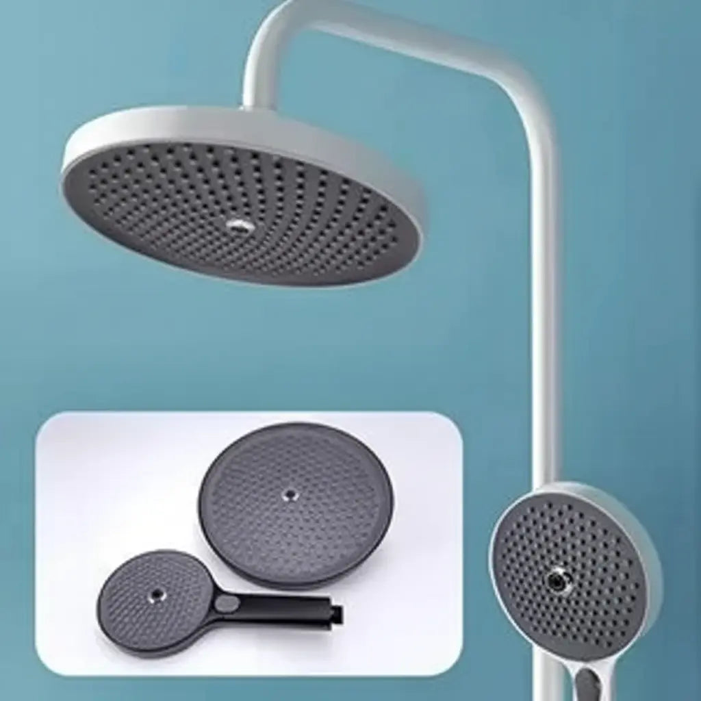 Gold-Duschsystem – Messing-Design – Höhenverstellbar