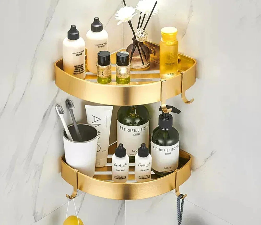 Gold Handtuchhalter – Aluminium Design – 60cm Badezimmer