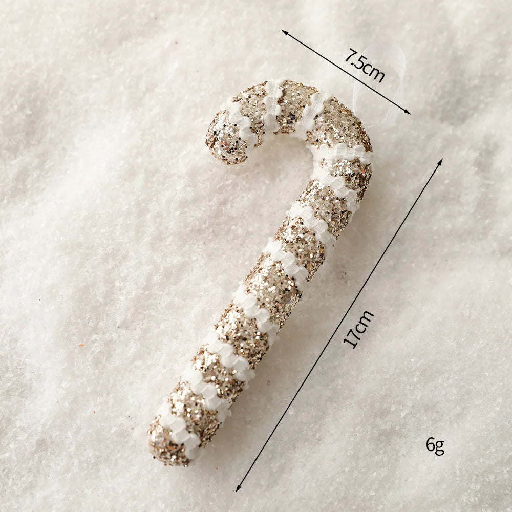 Gold Serie Weihnachtsanhänger – Retro Luxus Design