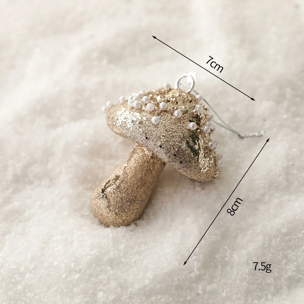 Gold Serie Weihnachtsanhänger – Retro Luxus Design