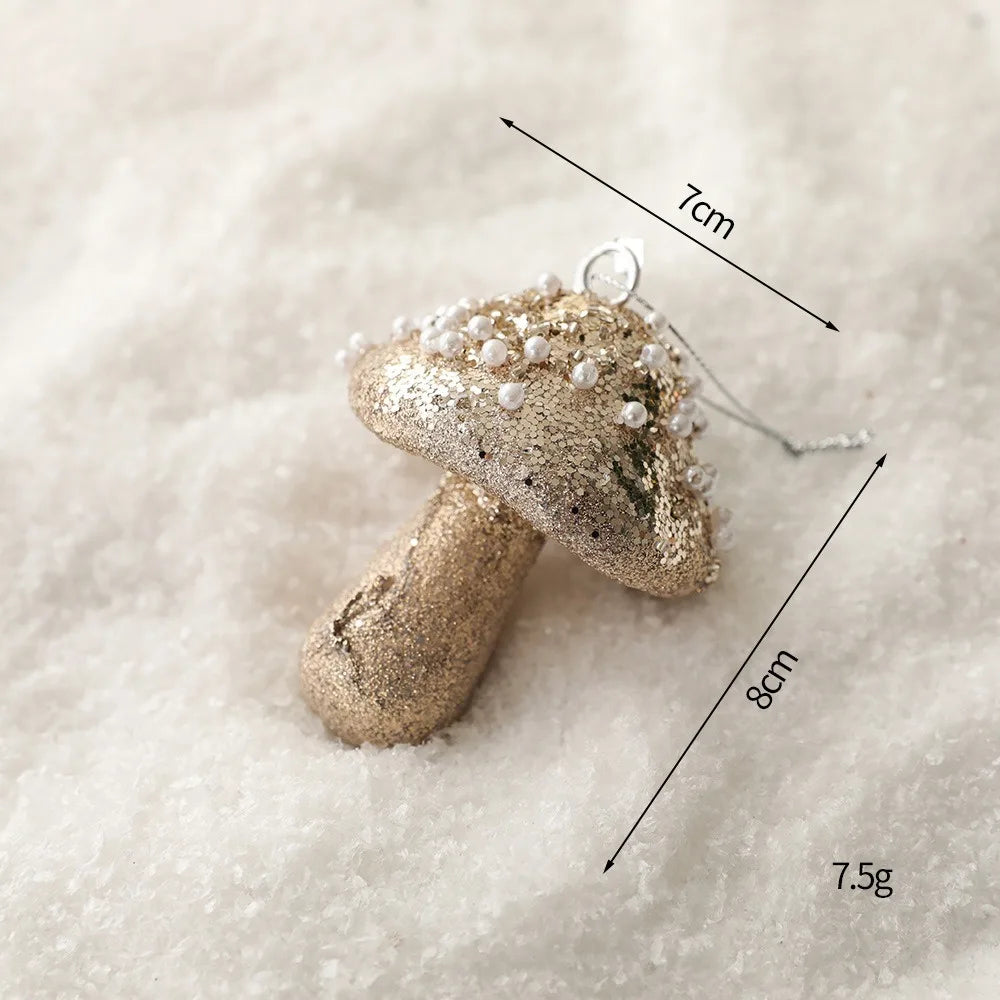 Gold Serie Weihnachtsanhänger – Retro Luxus Design