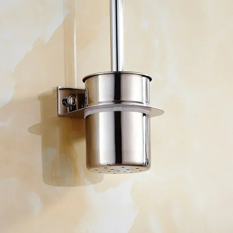 Gold Toilettenbürste – Edelstahl – Wandmontage