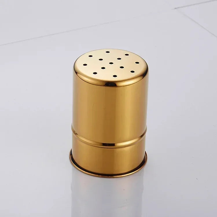 Gold Toilettenbürste – Edelstahl – Wandmontage