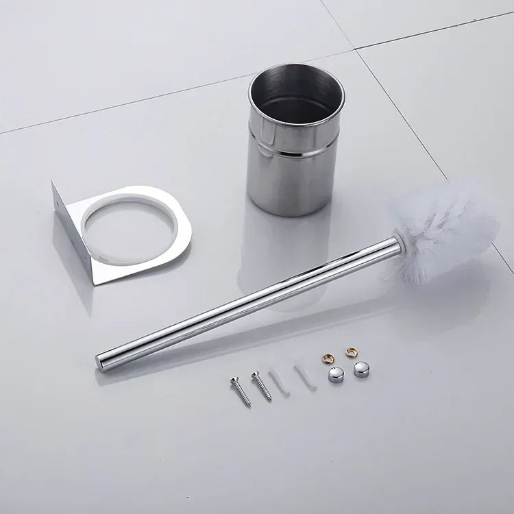 Gold Toilettenbürste – Edelstahl – Wandmontage