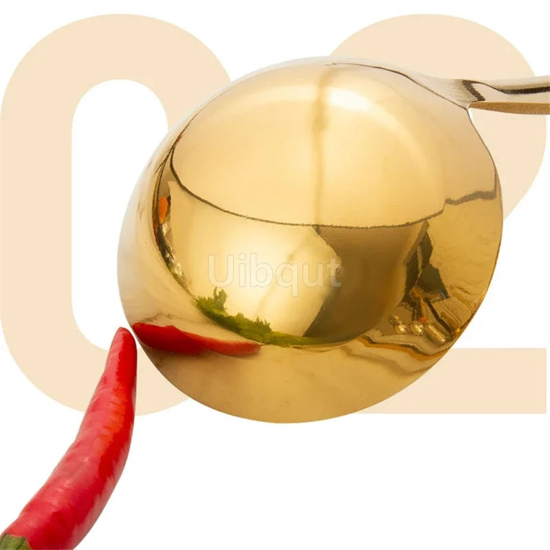 Goldener Besteckhalter – Edelstahl – Küchenerlebnis