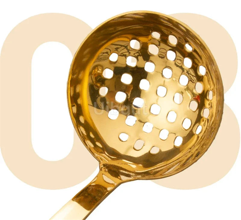 Goldener Besteckhalter – Edelstahl – Küchenerlebnis