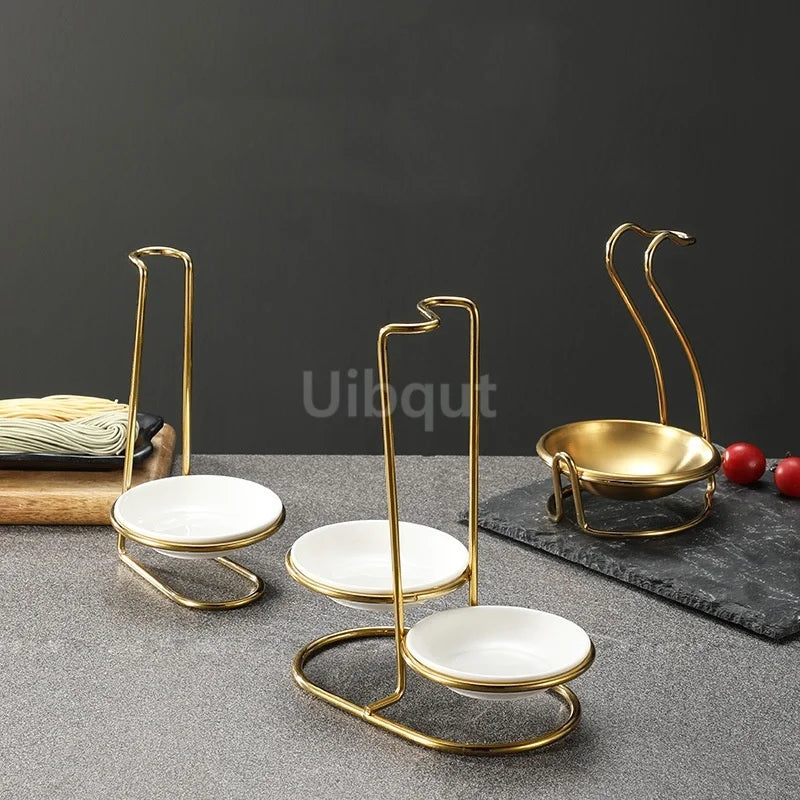 Goldener Besteckhalter – Edelstahl – Küchenerlebnis