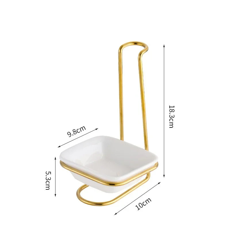 Goldener Besteckhalter – Edelstahl – Küchenerlebnis