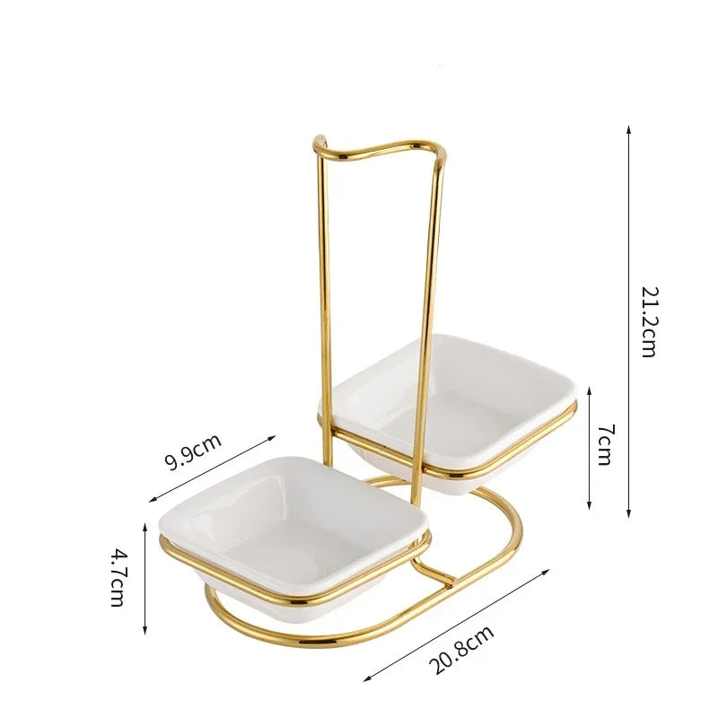 Goldener Besteckhalter – Edelstahl – Küchenerlebnis