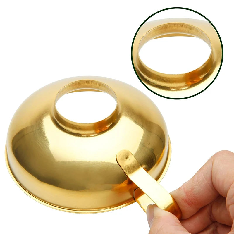 Goldener Edelstahltrichter – Weitmund, Mason Jars