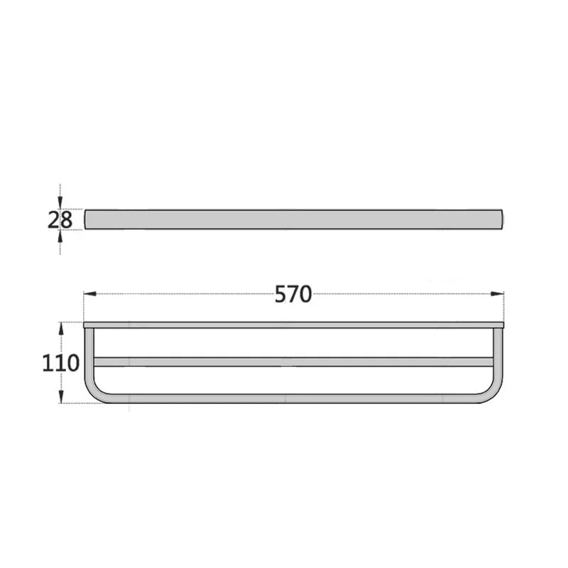 Goldenes Bad Hardware-Set – Metall Eleganz – Badezimmer