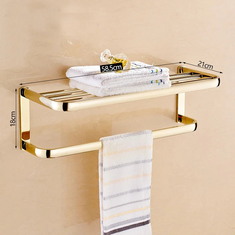 Goldenes Bad Hardware-Set – Metall Eleganz – Badezimmer